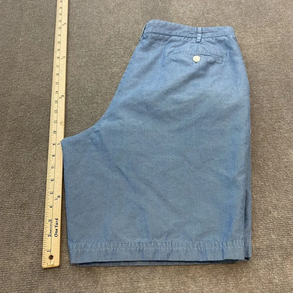J. Hilburn Tailored Oxford Shorts Men Size 36 Casual Cotton Golf Golfer Office‎